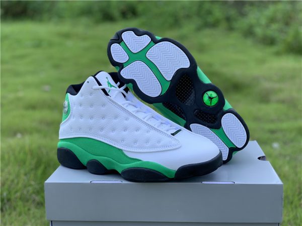 2020 Latest Air Jordan 13 Retro Lucky Green