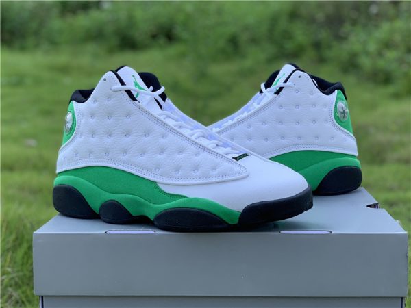 2020 Latest Air Jordan 13 Retro Lucky Green shoes