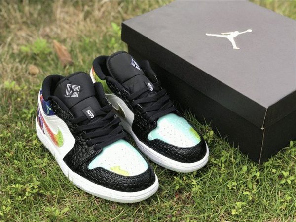 Air Jordan 1 Low Galaxy Snakeskin 2020