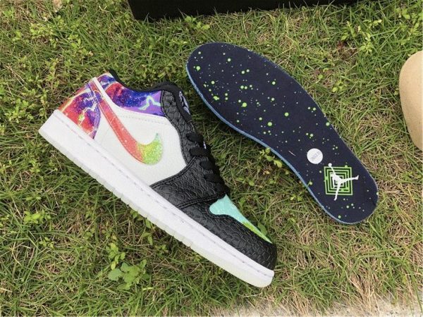 Air Jordan 1 Low Galaxy Snakeskin insole