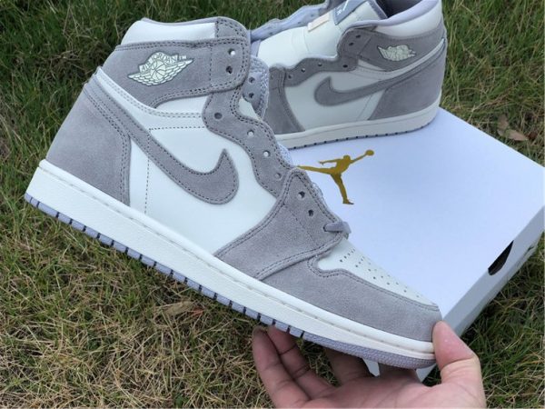 Air Jordan 1 Retro Premium High Pale Ivory grey detail