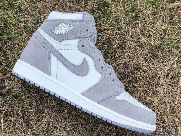 Air Jordan 1 Retro Premium High Pale Ivory grey suede