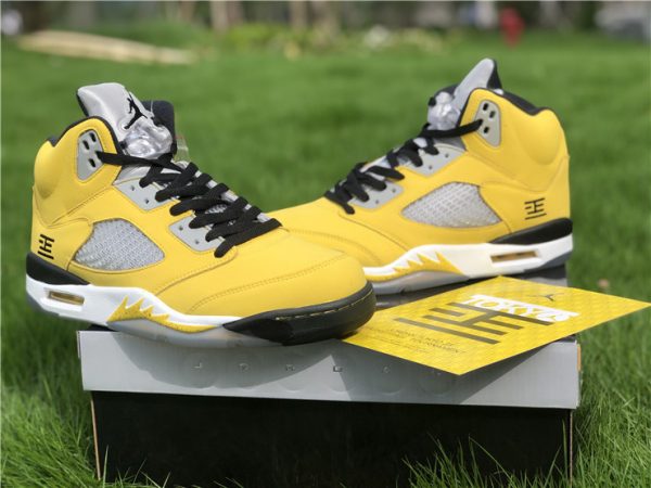 Air Jordan 5 Tokyo T23 Yellow Toe Varsity Maize