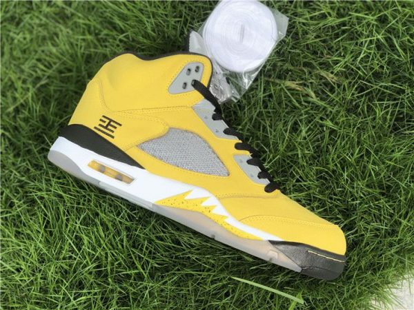 Air Jordan 5 Tokyo T23 Yellow Toe lateral