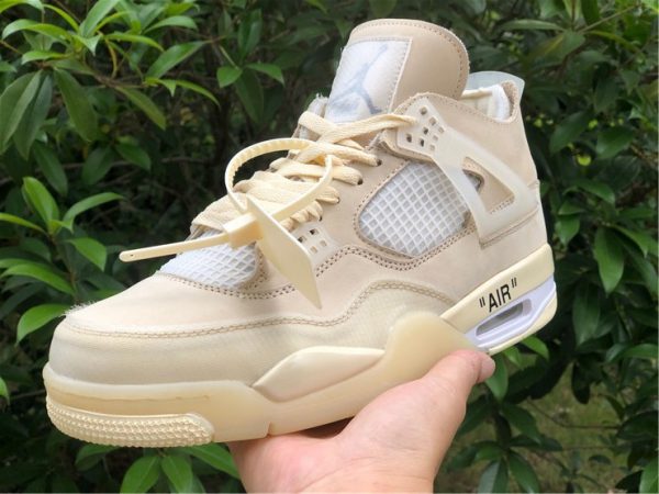 Virgil Abloh New Off-White x Air Jordan 4 on hand