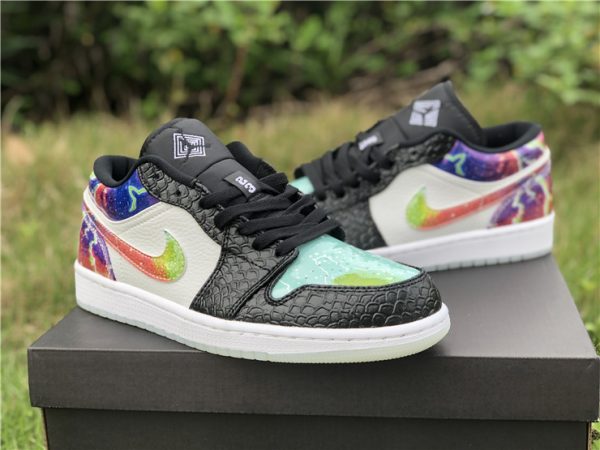 shop 2020 Air Jordan 1 Low Galaxy Snakeskin