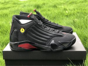 2018 Air Jordan 14 Last Shot 487471-003 Black Red