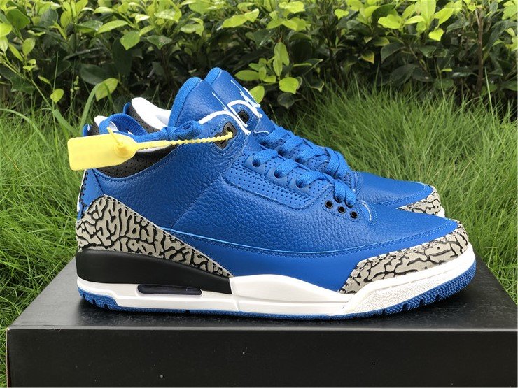 2018 Jordan 3 "DJ One" Blue