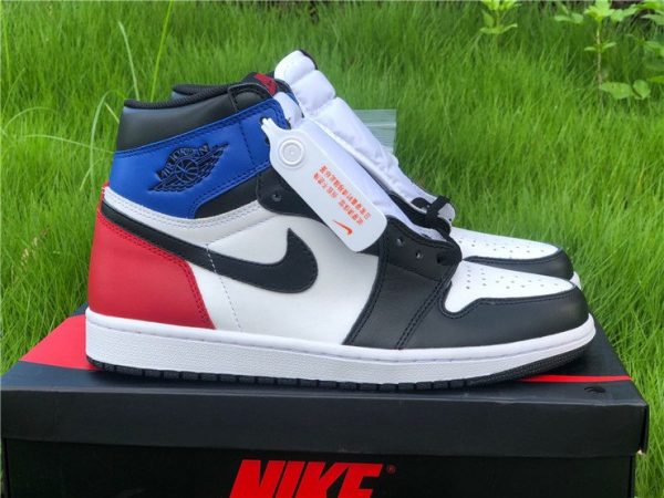 2020 Air Jordan 1 High OG SP Top 3 2.0 White Royal-Varsity Red-Black