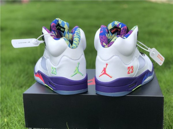 2020 Air Jordan 5 Retro Alternate Bel-Air DB3335-100 Heel