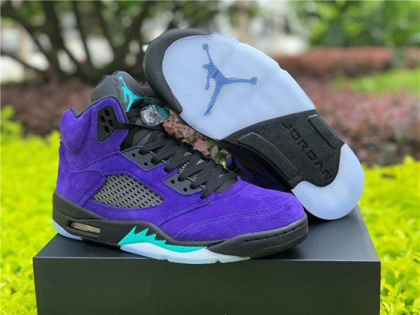 2020 Air Jordan 5 Retro Alternate Grape 136027-500 Sale