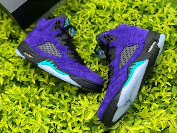 2020 Air Jordan 5 Retro Alternate Grape 136027-500 Top