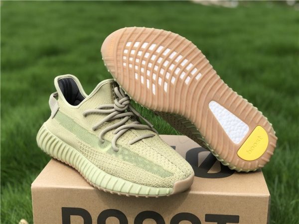 2020 adidas Yeezy Boost 350 V2 Sulfur FY5346 Green-Yellow Sale