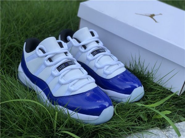 Air Jordan 11 Retro Low Concord Sketch AH7860-100 Upper