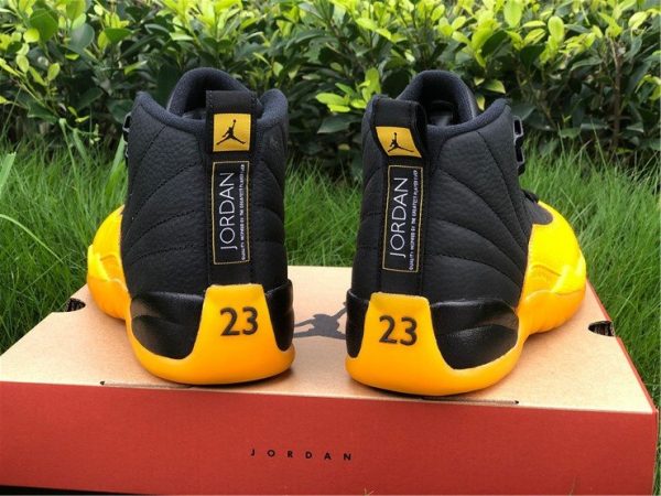 Air Jordan 12 Retro University Gold 130690-070 Heel