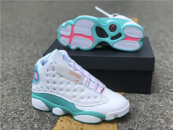 Air Jordan 13 GS Aurora Green 439358-100 Sale