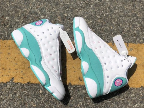 Air Jordan 13 GS Aurora Green Top