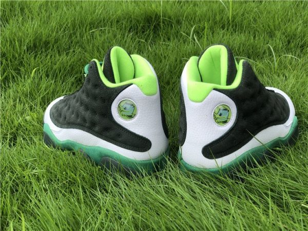 Air Jordan 13 Oregon Ducks PE Green Heel