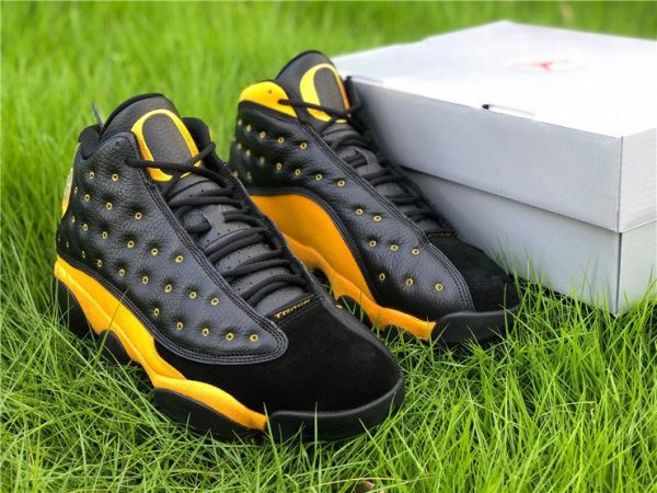 Air Jordan 13 PE Oregon Track and Field Black Yellow Sale