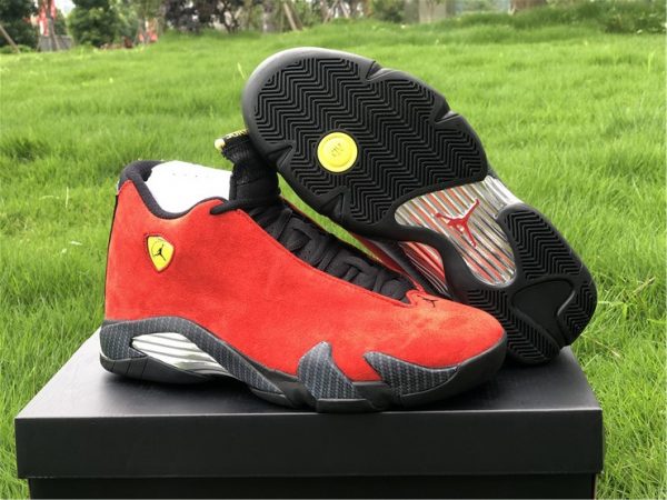 Air Jordan 14 Ferrari Varsity Red shoes for sale