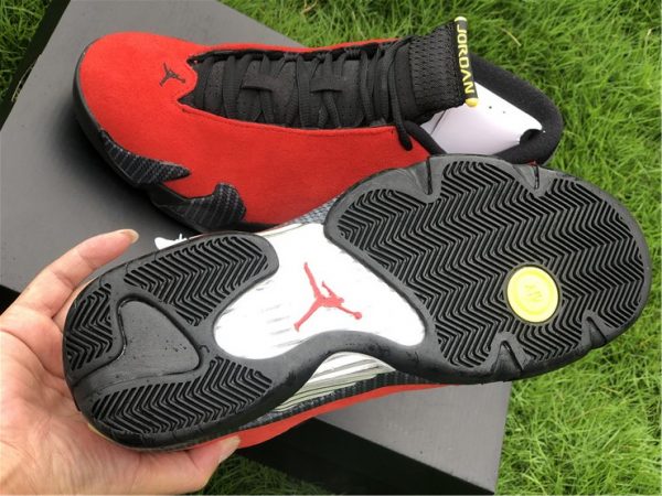 Air Jordan 14 Varsity Red Ferrari Bottom sole