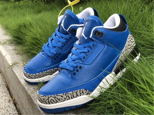 Air Jordan 3 Retro DJ Khaled Another One Blue Sneakers