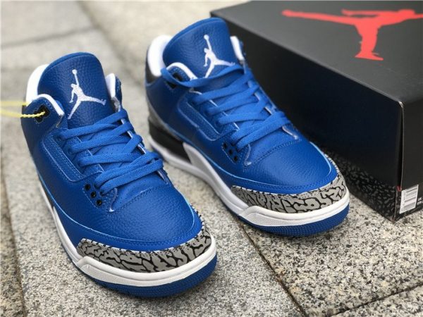 Air Jordan 3 Retro DJ Khaled Another One Blue Upper