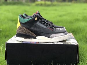 Air Jordan 3 Retro SE Animal Instinct 2.0 Black Gorge Green CV3583-003