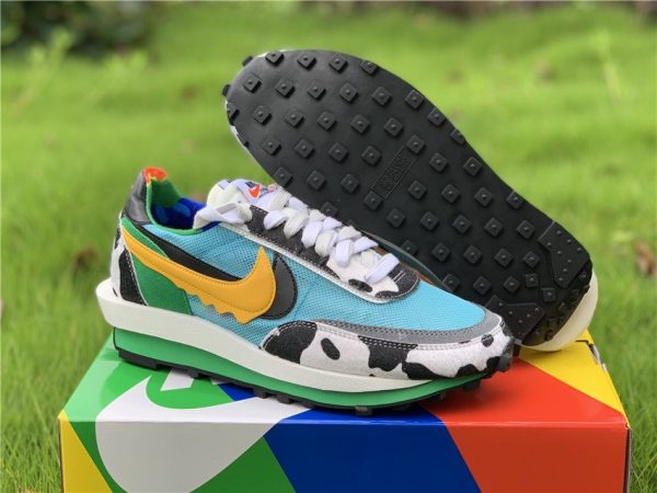 Ben and Jerrys x sacai Nike LdWaffle Chunky Dunky Sole