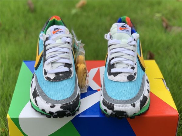 Ben and Jerrys x sacai Nike LdWaffle Chunky Dunky Upper