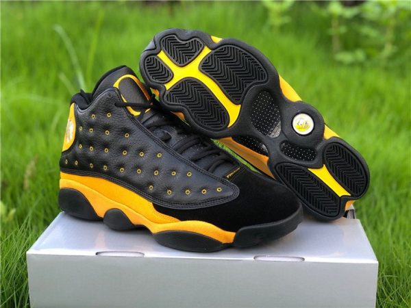 Buy Air Jordan 13 PE Oregon Track and Field Black Yellow