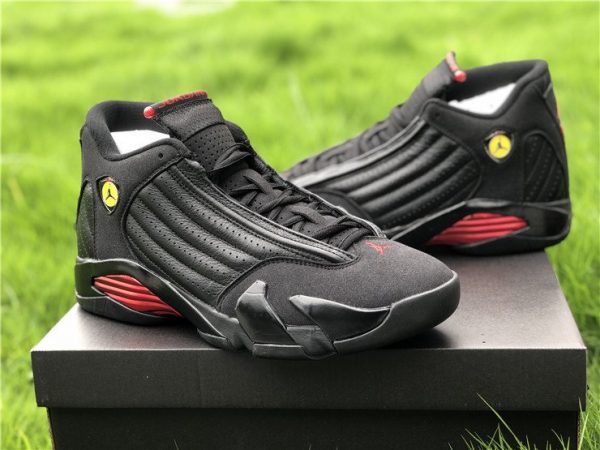 Buy Air Jordan 14 Retro Last Shot Black Red 487471-003