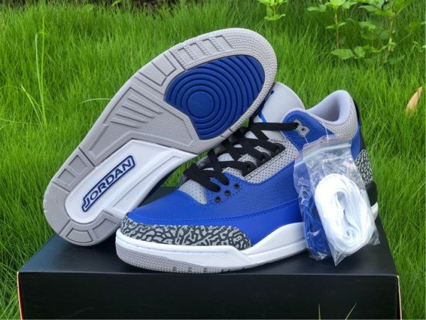 Buy Air Jordan 3 Retro Varsity Royal Cement 2020