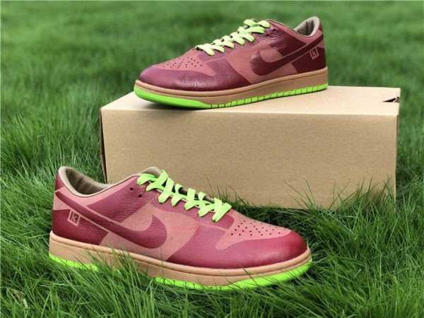 Buy Nike Dunk Low 1-Piece Laser Varsity Red Chartreuse 311611-661