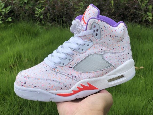 Girls Air Jordan 5 Easter Splatter CT1605-100