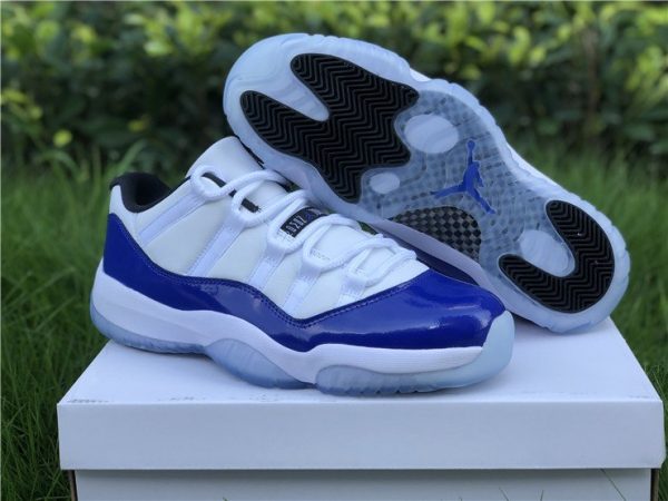 Men and Womens Air Jordan 11 Low Concord Sketch AH7860-100 Sale