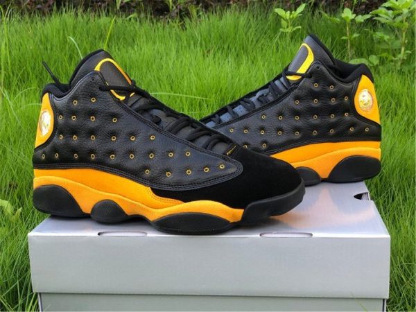 New Air Jordan 13 PE Oregon Track and Field Black Yellow