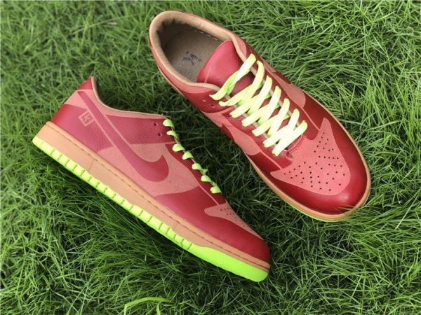 Nike Dunk Low 1-Piece Laser Varsity Red Chartreuse 311611-661 To Buy