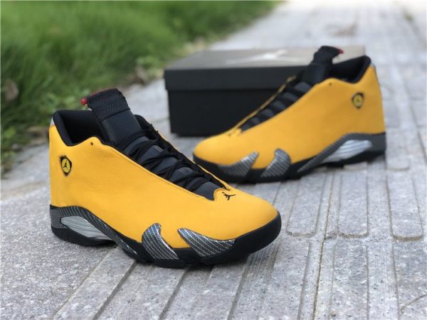 Shop Yellow Air Jordan 14 SE Reverse Ferrari University Gold