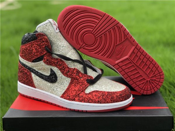 The Shoe Surgeon x Air Jordan 1 North Pole Custom Bred Sale