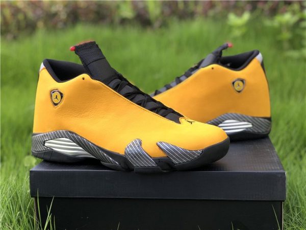 Yellow Air Jordan 14 SE Reverse Ferrari University Gold 2019