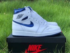 2016 Air Jordan 1 High Metallic Navy 555088-106