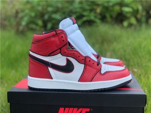 2020 Air Jordan 1 High OG Bloodline 2.0 Red White Black