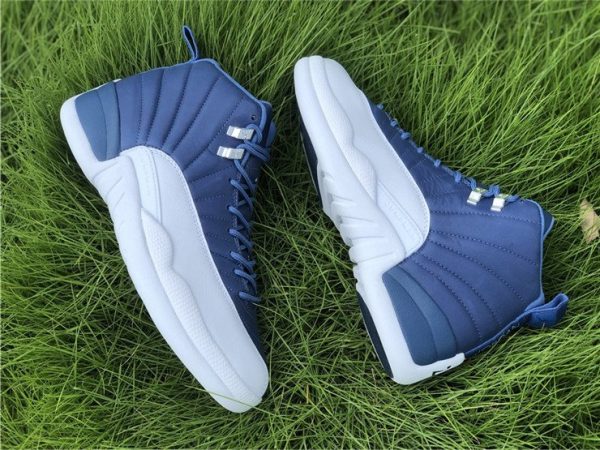 2020 Air Jordan 12 Indigo Stone Blue 130690-404