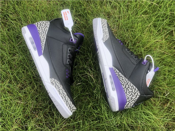 2020 Air Jordan 3 Court Purple CT8532-050 Top