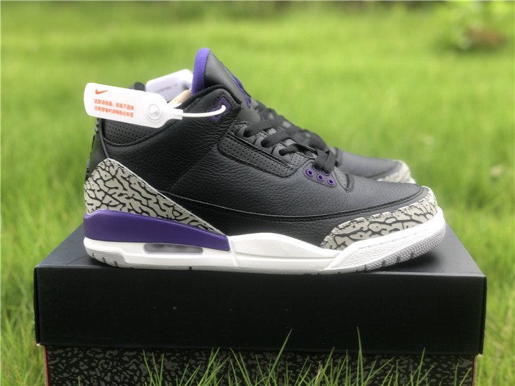 2020 Air Jordan 3 Court Purple CT8532-050