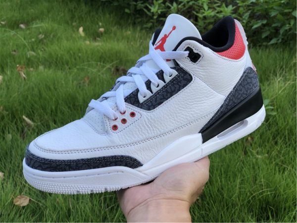 2020 Air Jordan 3 SE Denim Fire Red