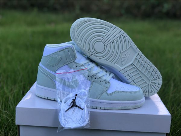 Air Jordan 1 Mid Spruce Aura 2020