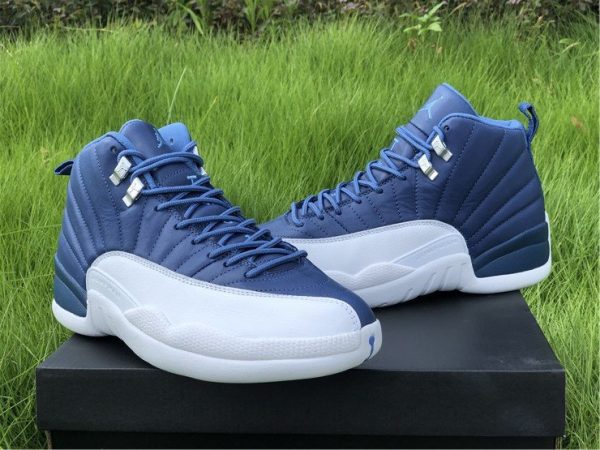 Air Jordan 12 Indigo Stone Blue 130690-404 Sale