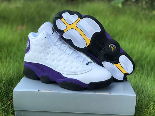 Air Jordan 13 Los Angeles Lakers for sale